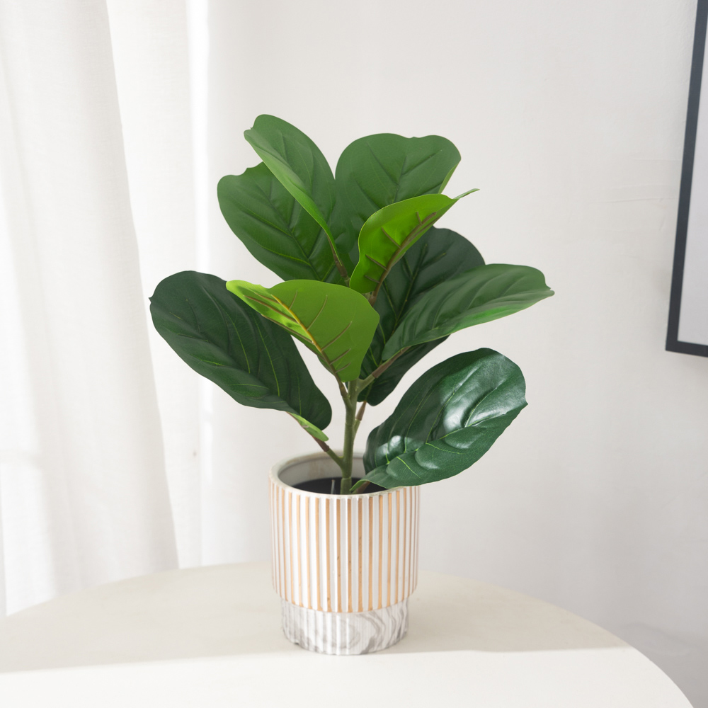 38 cm 9 Vorken Kunstmatige Fic - Ficus Lyrata Tree recensie en prijs
