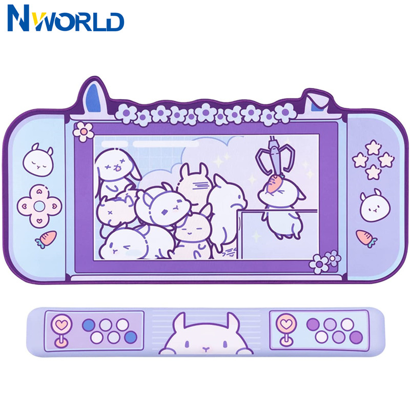 Grote Kawaii Gaming Muismat Le - Tradescantia Purple recensie en prijs